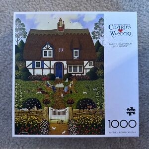 Buffalo Charles Wysocki 1000 Pc Puzzle ‘Bach's Magnificat in D Minor’ w/ Poster